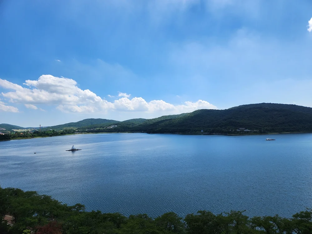 경주 보문 호수 풍경