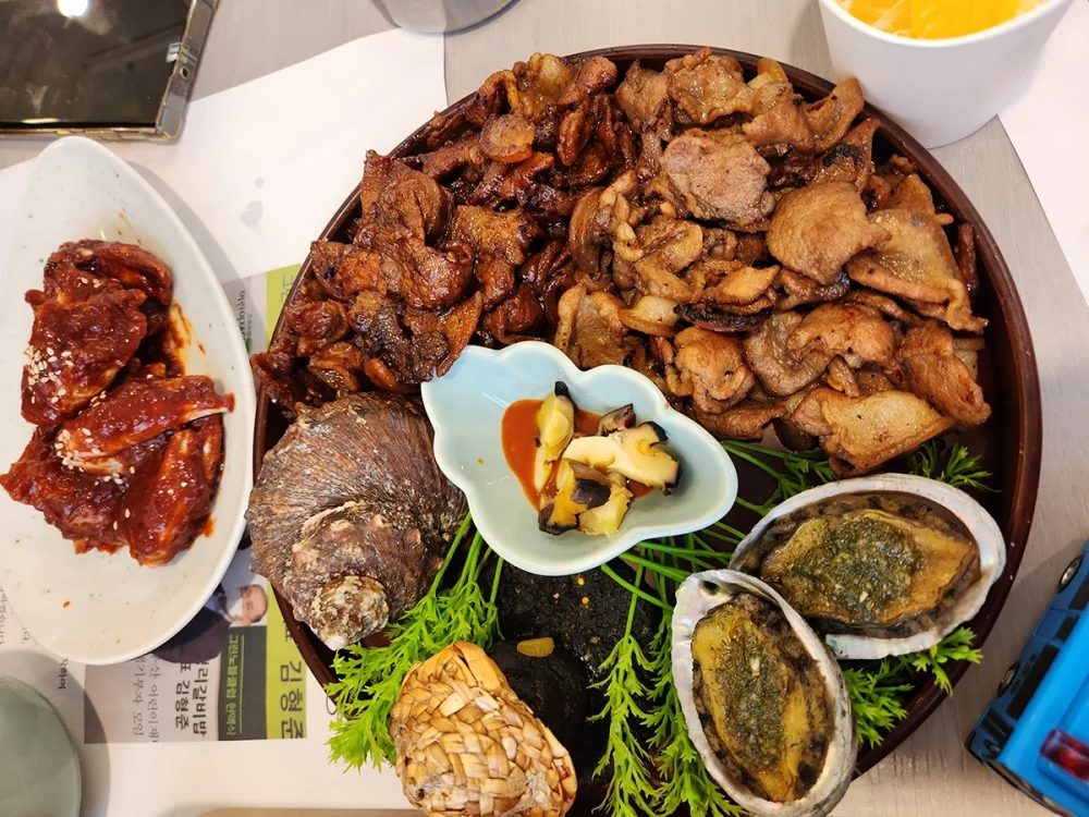 6세와 2세 아이랑 제주 4박 5일 가을 여행 1일차 - 월정리갈비밥3
