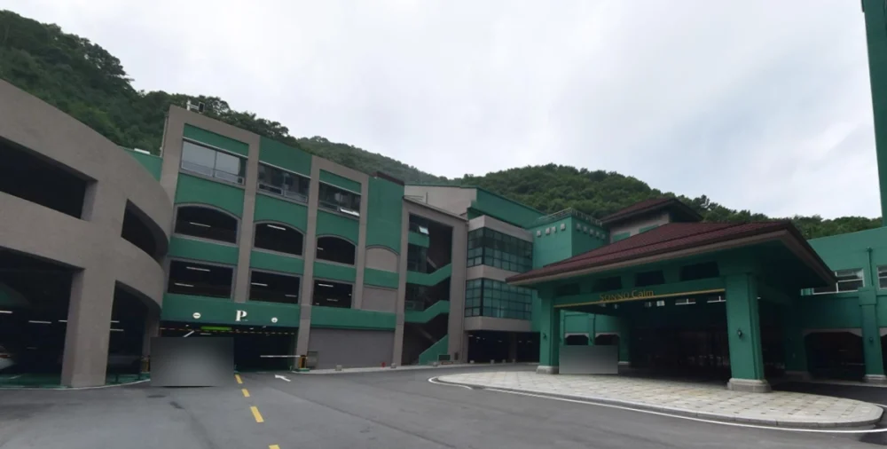 소노캄B 파크뷰 주차장