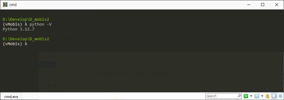 python 3.12 버전 확인
