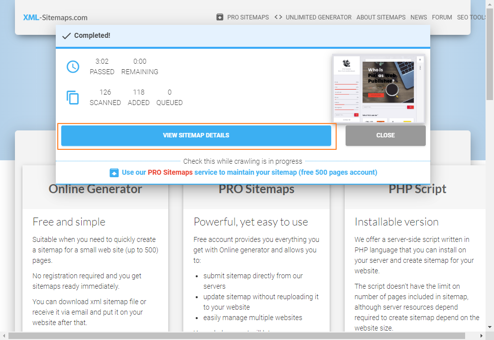 sitemaps