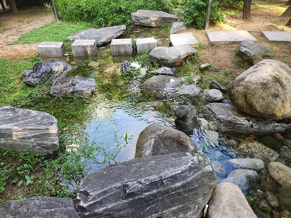 초미니 돌계곡 즐기기