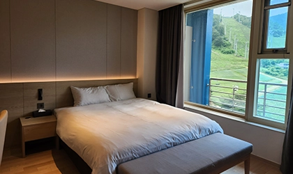 [휘닉스파크 평창] 블루동 스카이 스탠다드 더블룸 이용 후기