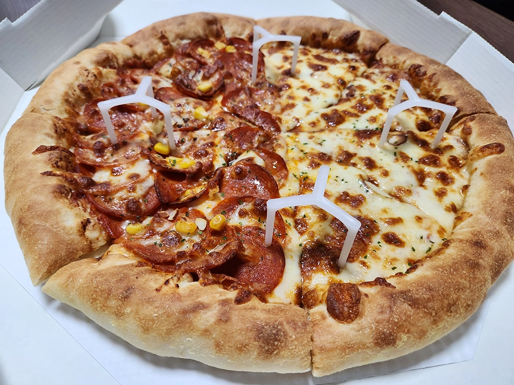 반올림 피자 제주 함덕점