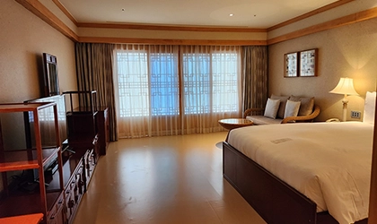 [롯데호텔 제주] 디럭스 온돌 룸 가든 뷰 이용 후기