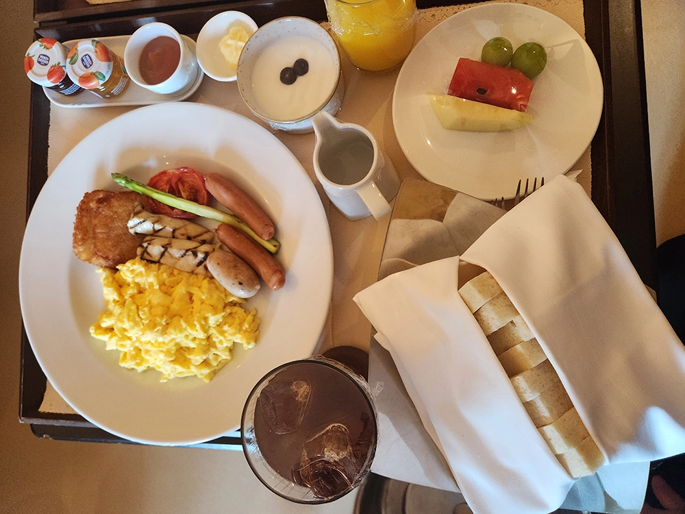 롯데호텔 인 룸 조식