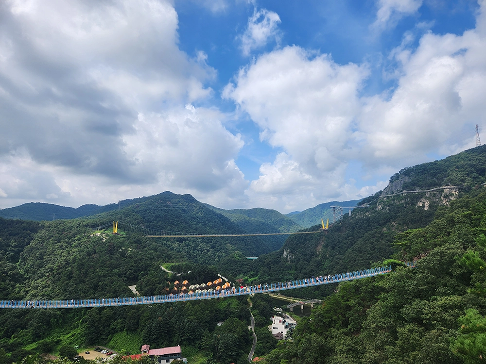 원주 소금산 출렁다리 체험