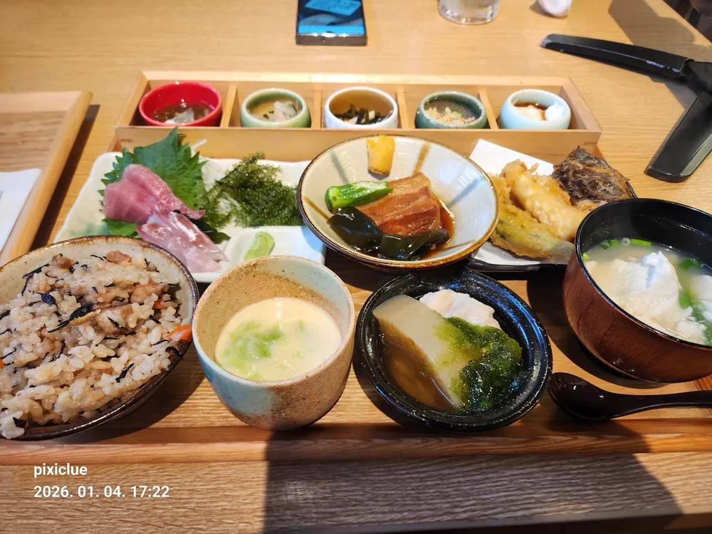 카이호우마루의 오키나와 정식