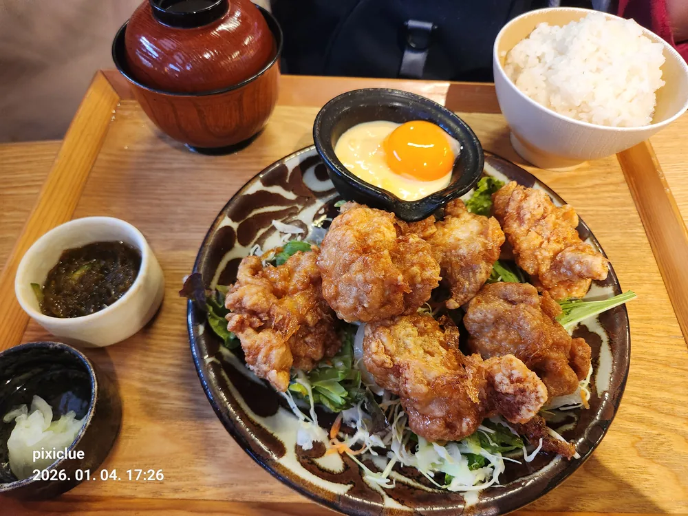 카이호우마루의 치킨난반 정식