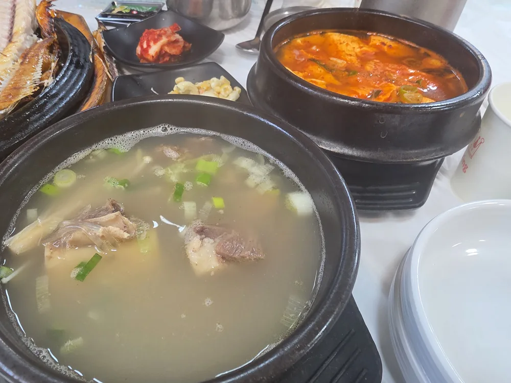 아이들이 잘 먹은 낙산쌀밥집 갈비탕